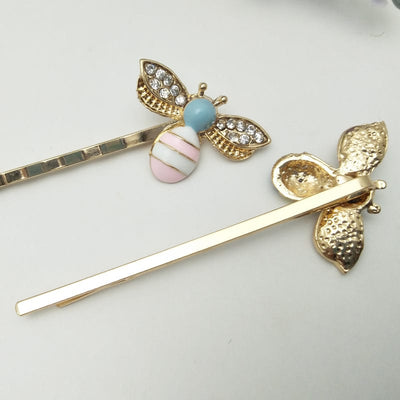 decorative metal hair clips