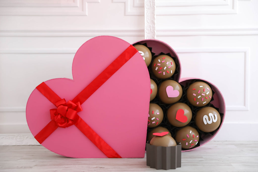 Valentine's Day Chocolate Heart Box — The Creative Heart Studio