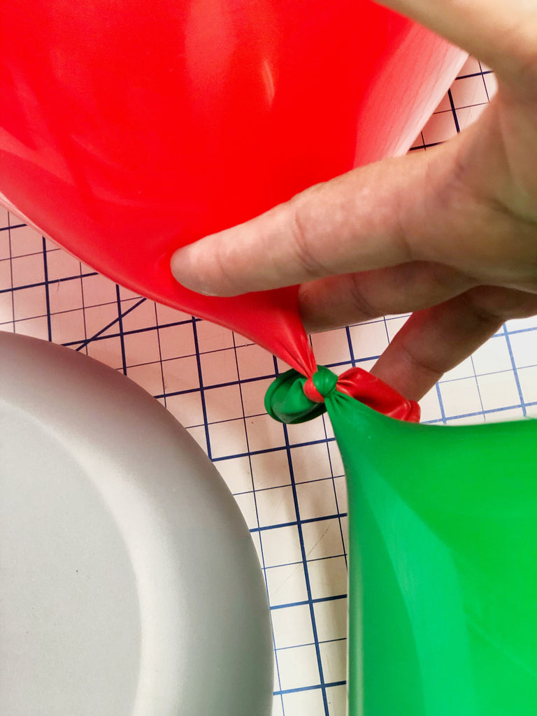 DIY Balloon Christmas Tree