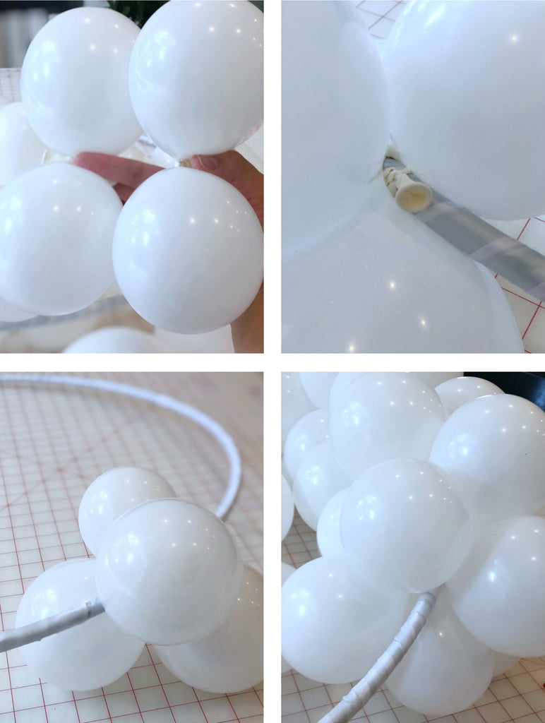 DIY Balloon Christmas String Lights — The Creative Heart Studio