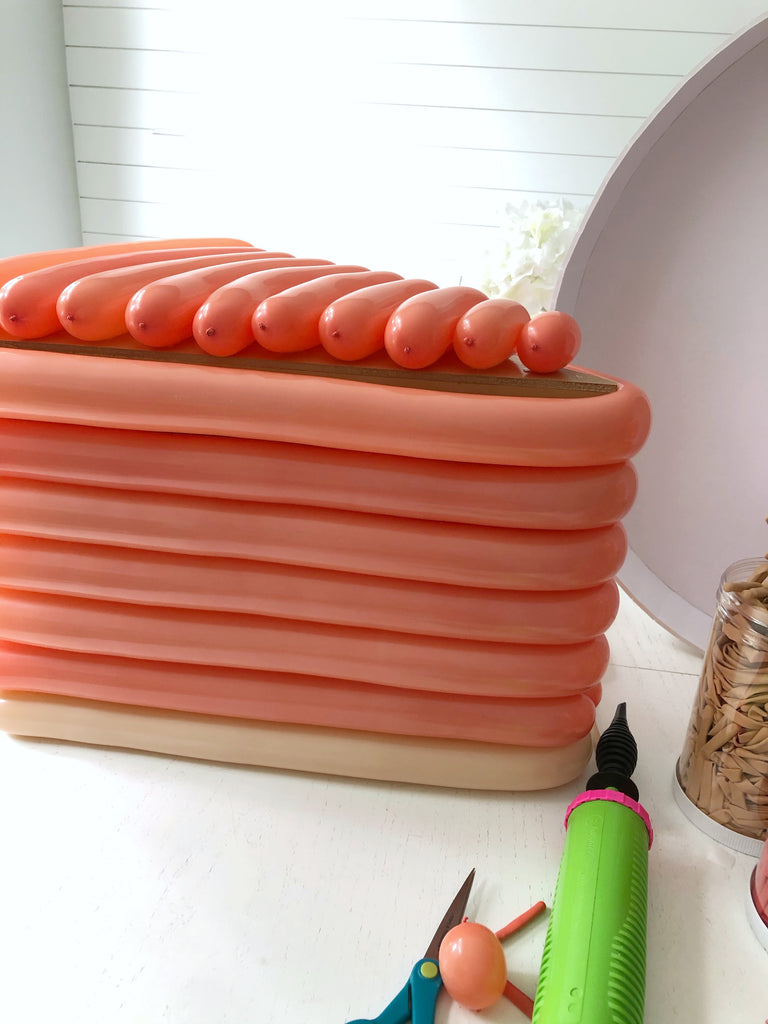 Pumpkin pie Balloon Slice - DIY Tutorial 