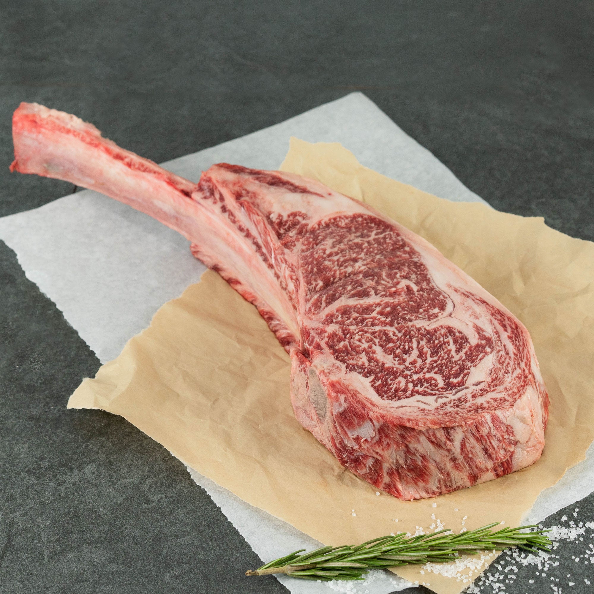 American Wagyu Tomahawk Steak Wodagyu 