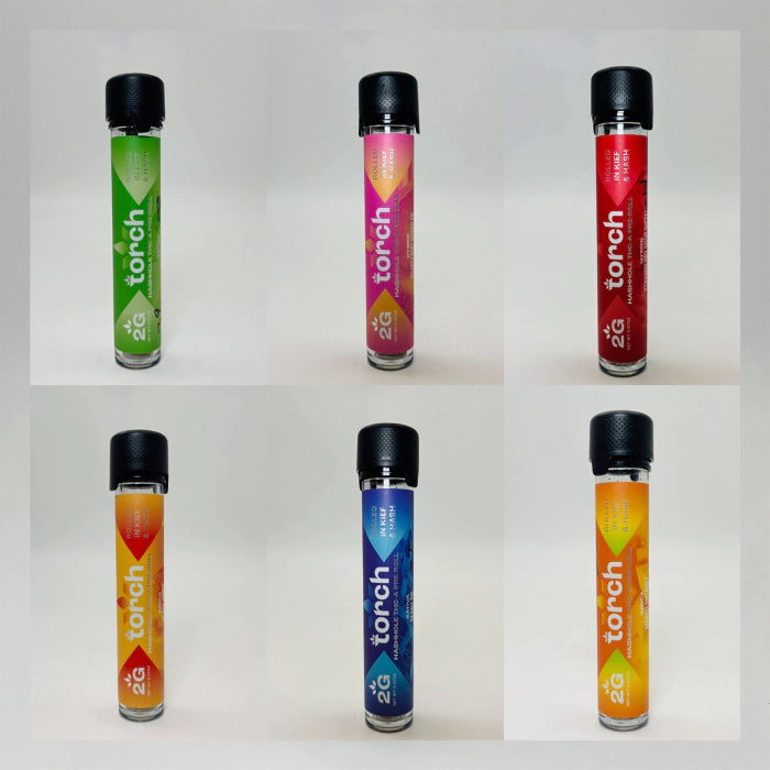 Torch Hashhole 2G High Potency THCa Preroll | Bundle of 6 Mix Strains