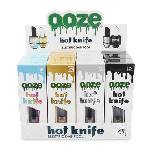 OOZE Hot Knife 510 Thread Electric Dab Tool Assorted 12 Count Display