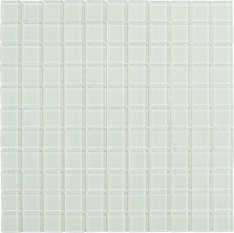 Ice Bay 1 x 1 Glossy Glass Tile