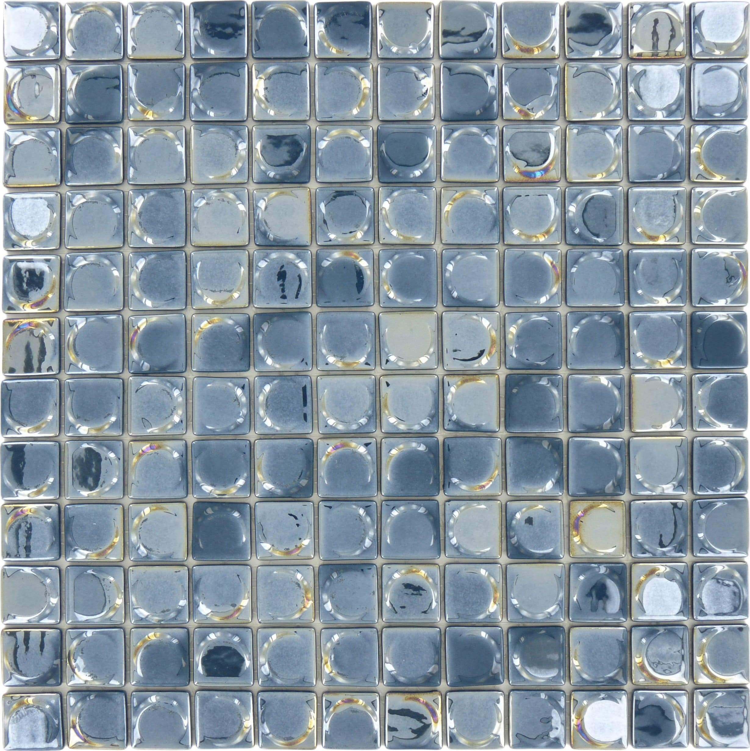 1 x 1 Glass Mosaic Sheet Tile