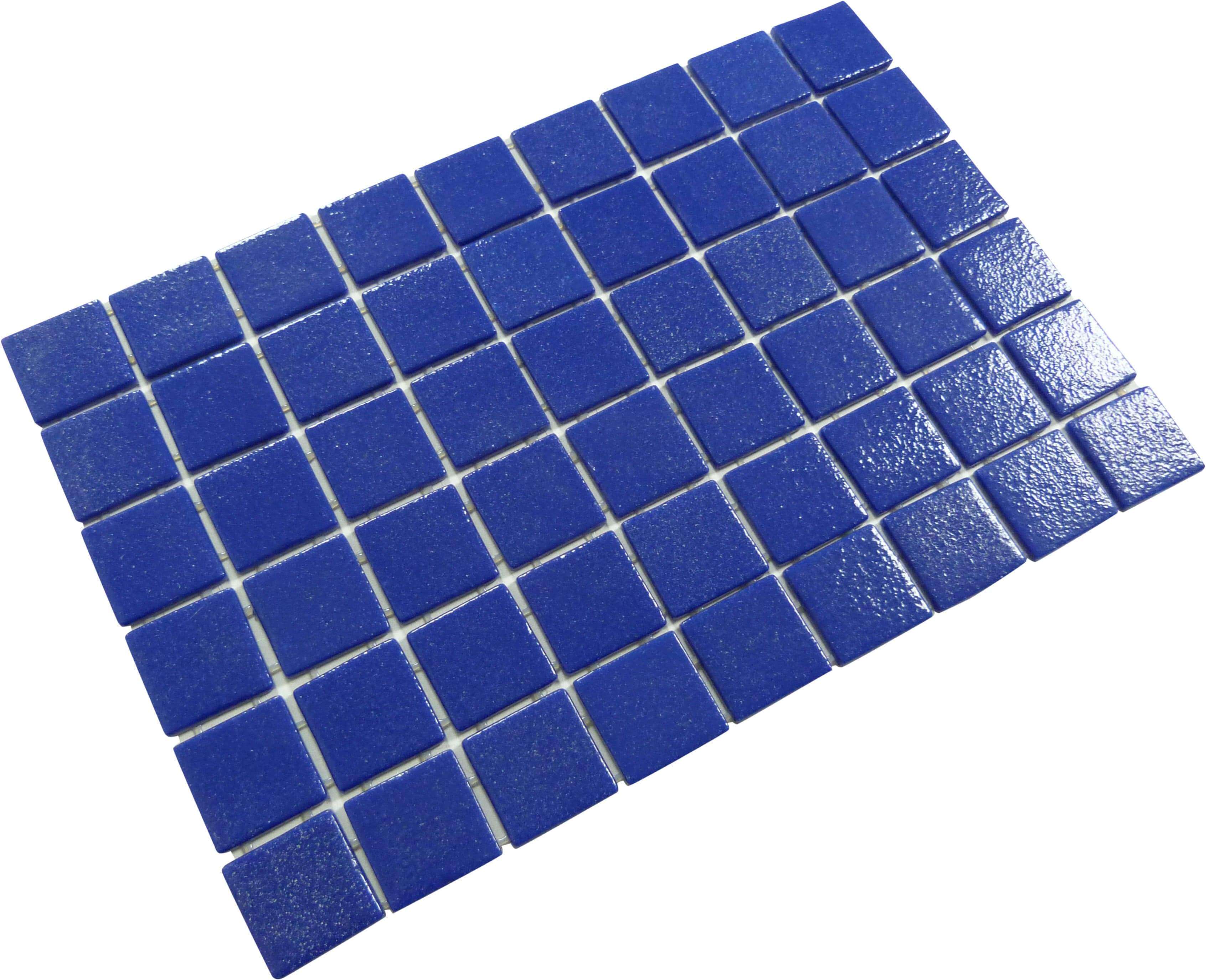 National Pool Tile Sea Glass Cobalto By DG Pool Supply