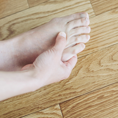 Morton's Neuroma causing pain in a foot