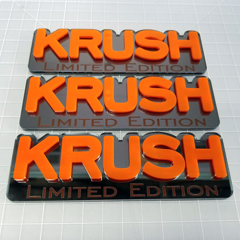 Insignes Jeep Krush sur mesure