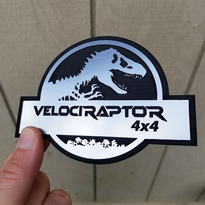 Velociraptor 4x4-Emblem