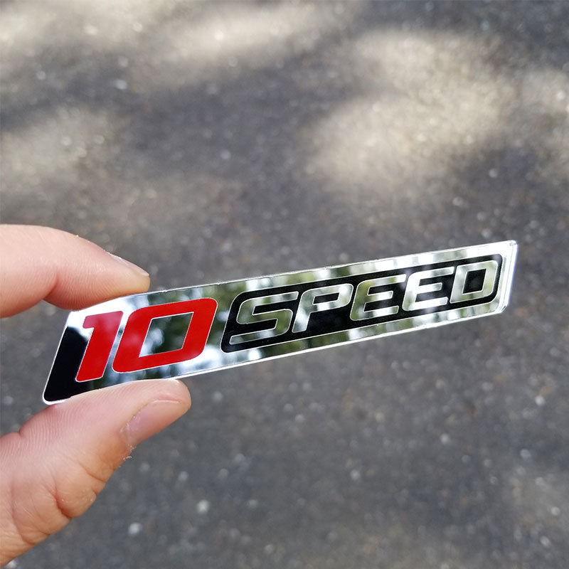 10 Speed Camaro Emblem