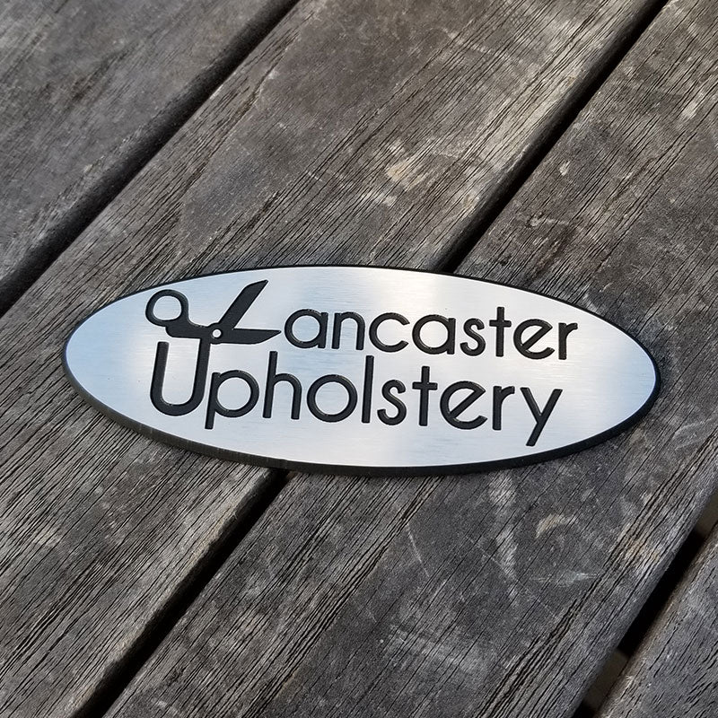 Lancaster Upholstery Oval Emblem