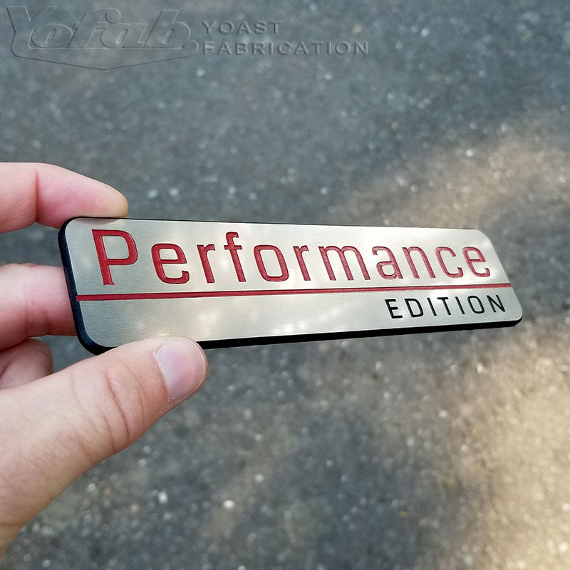 Performance Edition Emblem