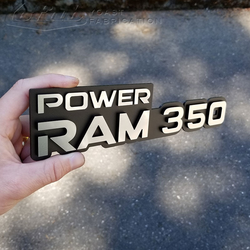 Emblème Power Ram 350