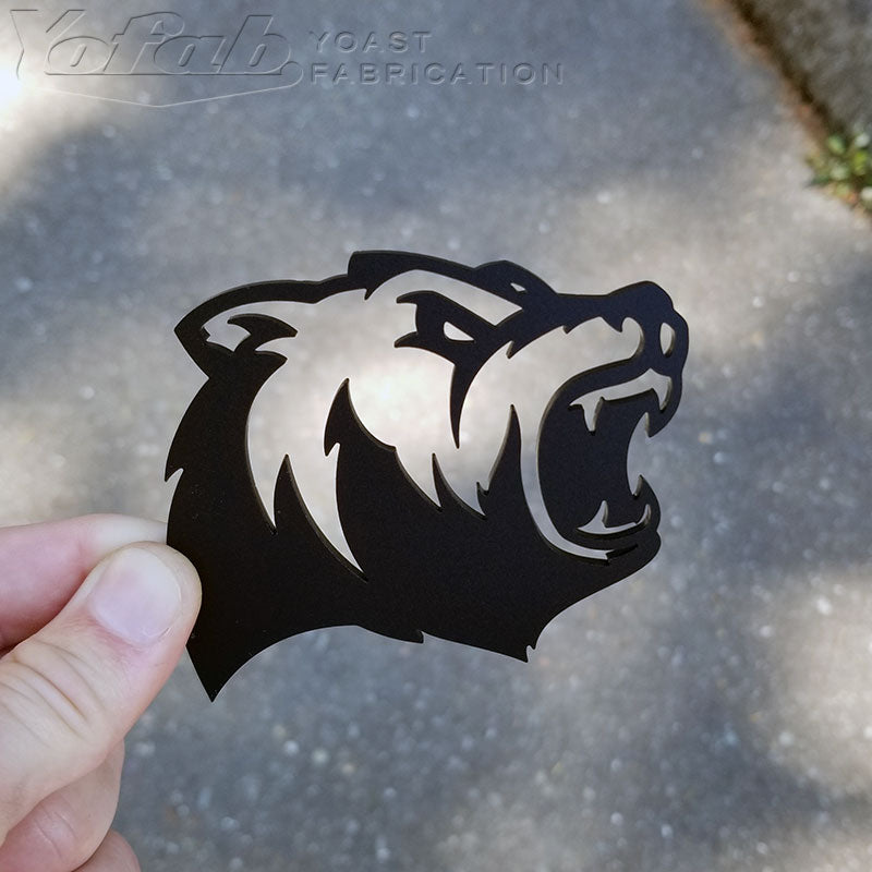 Grizzlybär-Emblem