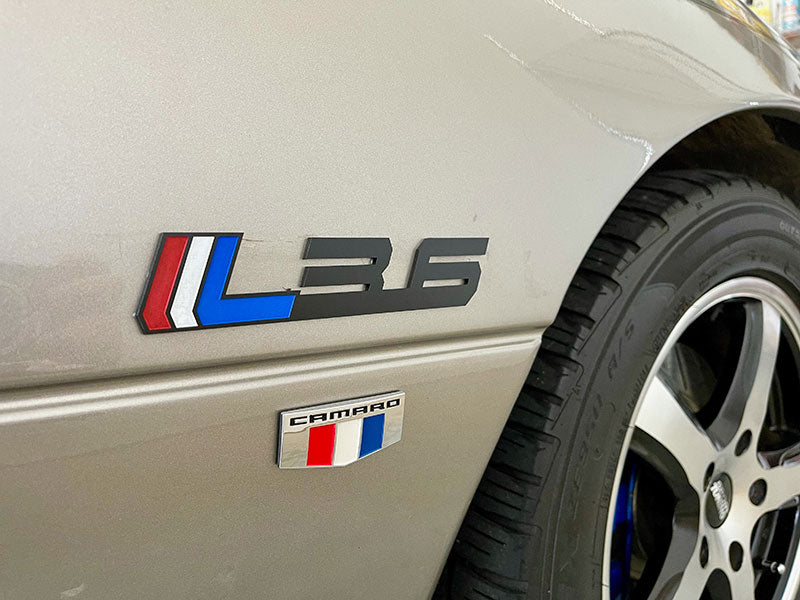 Camaro L36 Emblem