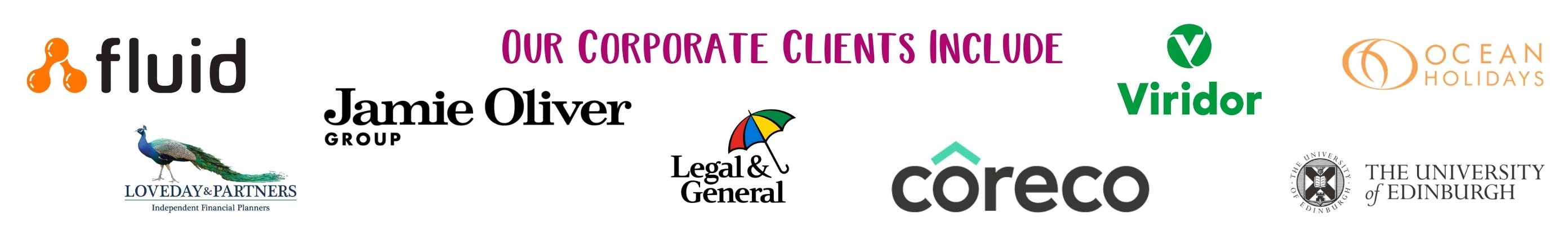 Our corporate clients include