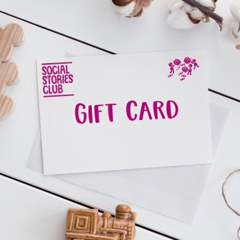 Gifts cards by Social Stories Club 