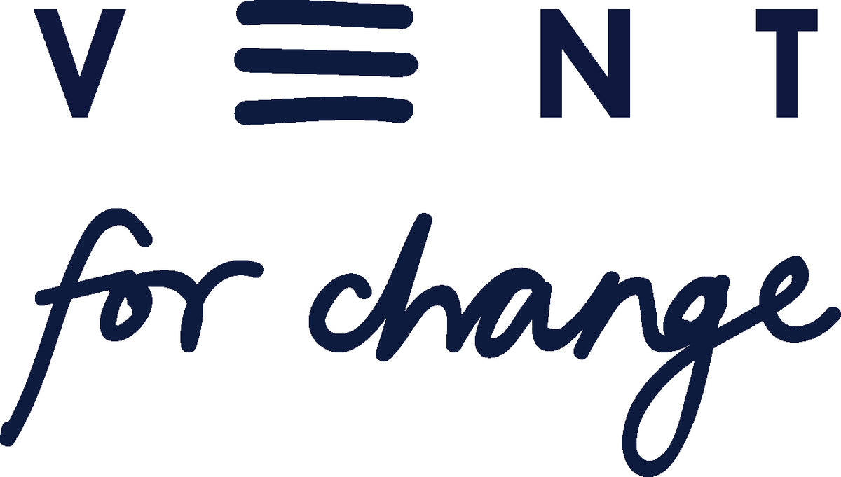 Vent for Change logo.