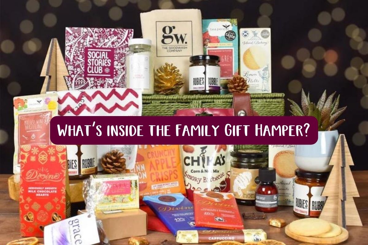 What’s inside the social enterprise hamper? Featuring The Family Gift Hamper from our ethical hampers range