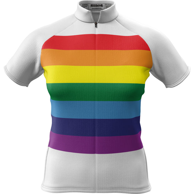 rainbow bike jersey