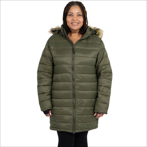 Women’s Plus Size 1X-5X Element Parka Jacket Coat Snow Country Outerwear Winter - Snow Country Outerwear
