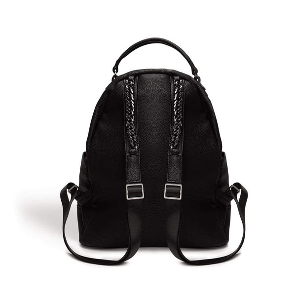 Camberwell Black Quilted Backpack | Black Backpack with Style