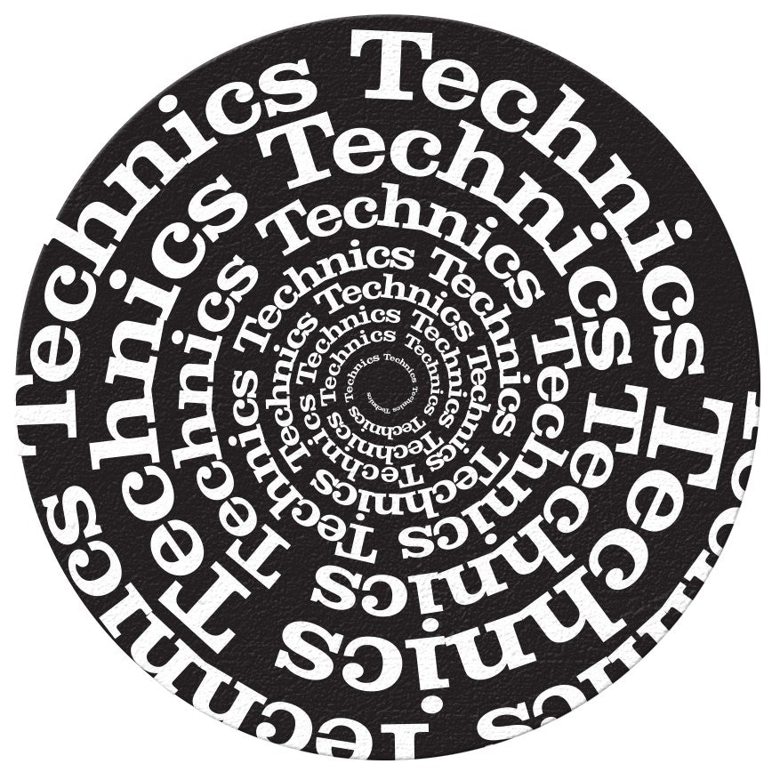 Technics Spiral Dj Slipmats Pair Mix Foundation