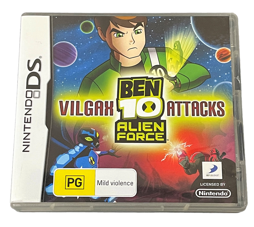 ben 10 vilgax attacks ds