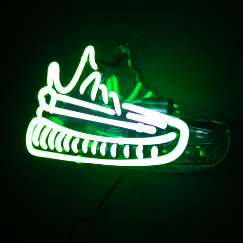 yeezy neon light