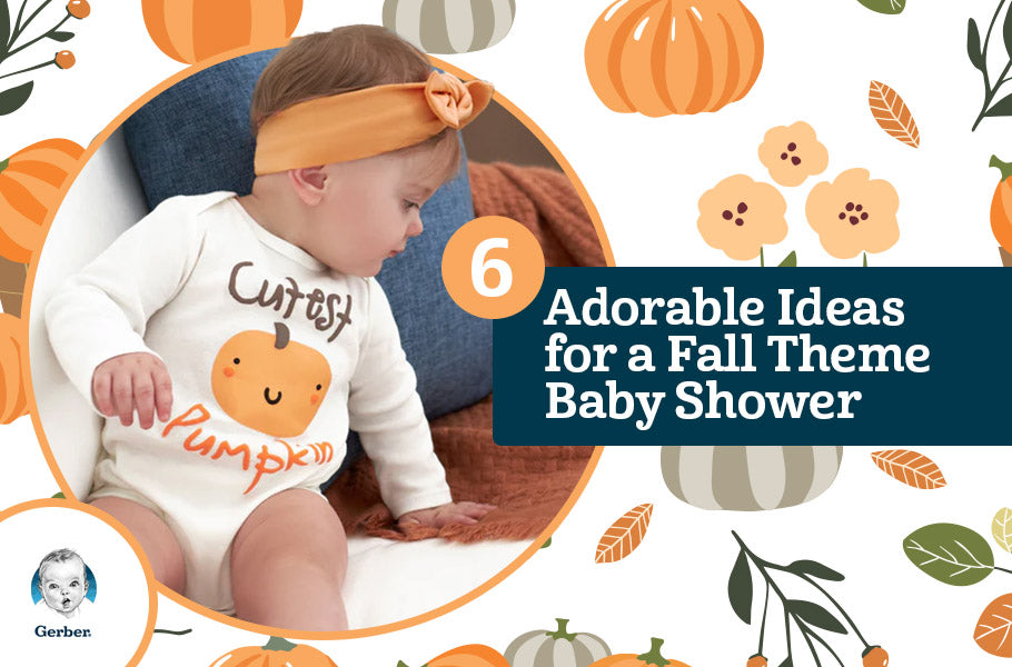 6 Adorable Ideas for a Fall Theme Baby Shower