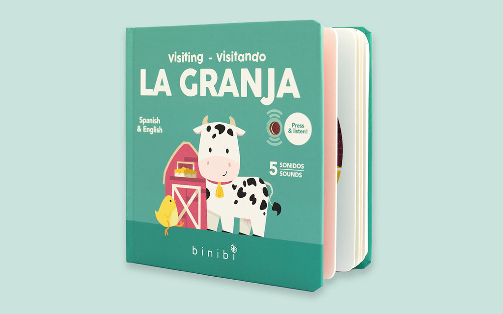 cover of La Granaj book with barn and cow