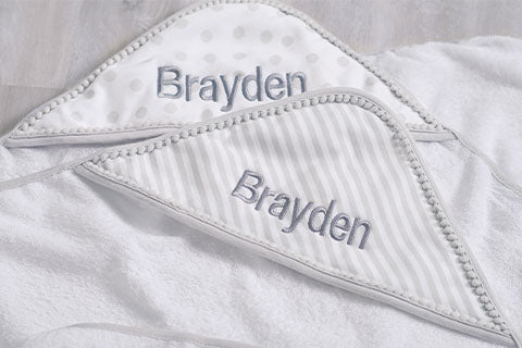 Personalized baby blanket with name Brayden