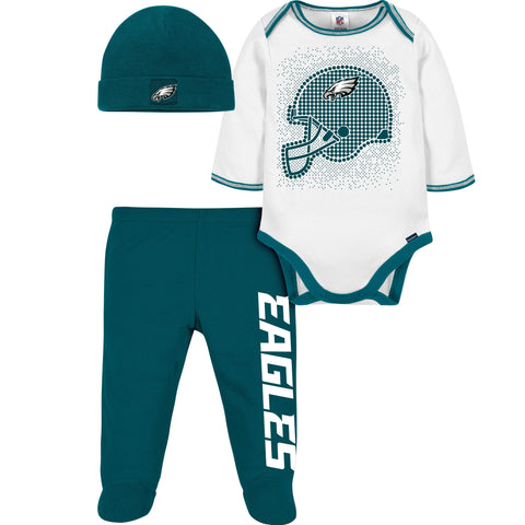 Philadelphia Eagles Inspired Baby Coming-home Outfit 