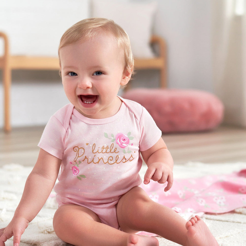 Gymboree pink ruffled onesie sz 0-3 – Baby Bargains Mesa, AZ