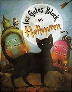Los Gatos Black on Halloween by Yuyi Morales (book cover)