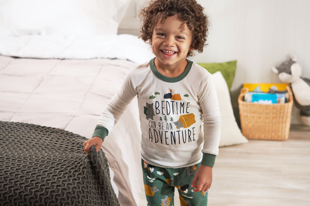 Toddler Boy in 2-Piece Pajama Sleepwear Set