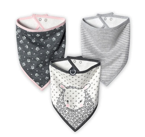 lil lamb bandana bibs