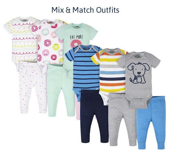Gerber Childrenswear - Mix and Match Outfits & Sets