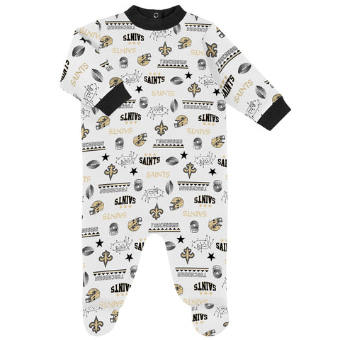 NFL New Orleans Saints Size 3-6M Girls Dazzle Dress with Panty Set