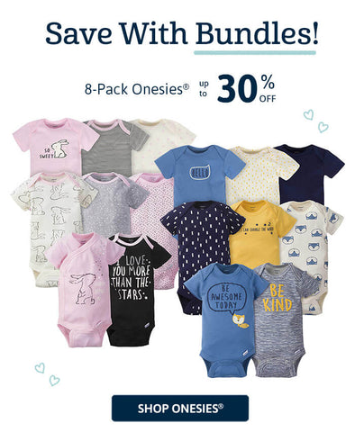 Gerber Childenswear Onesies Brand Bodysuits