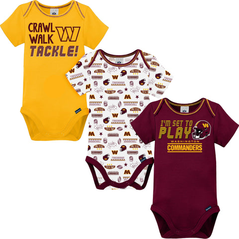 MasterPieces BabyFanatic 2 Piece Unisex Gift Set - NFL Washington Redskins  - Officially Licensed Baby Apparel