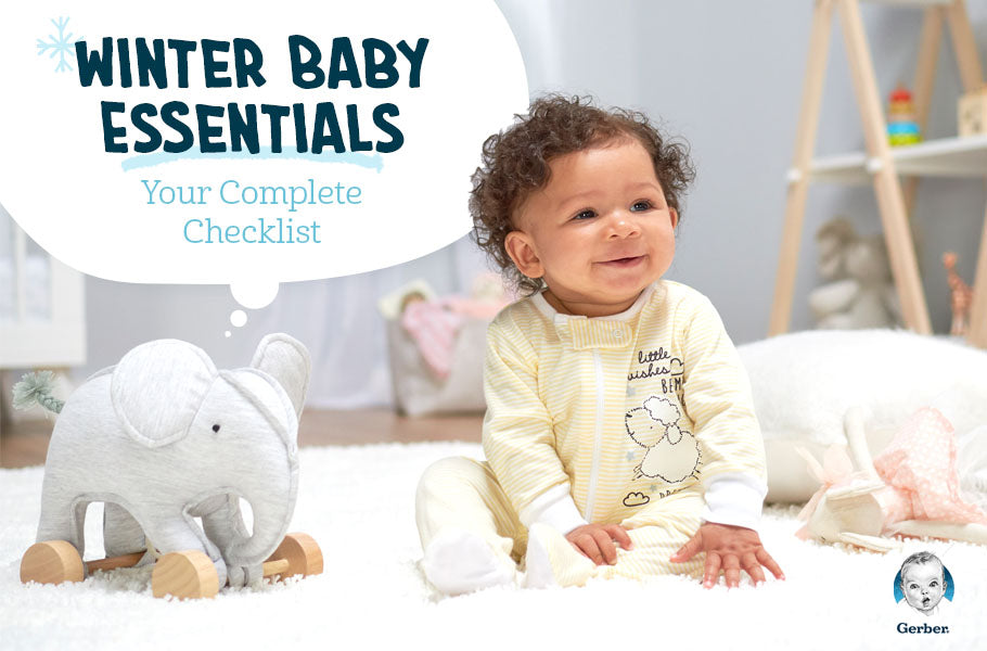 maximaliseren Worden overzien Winter Baby Essentials – Your Complete Checklist – Gerber Childrenswear