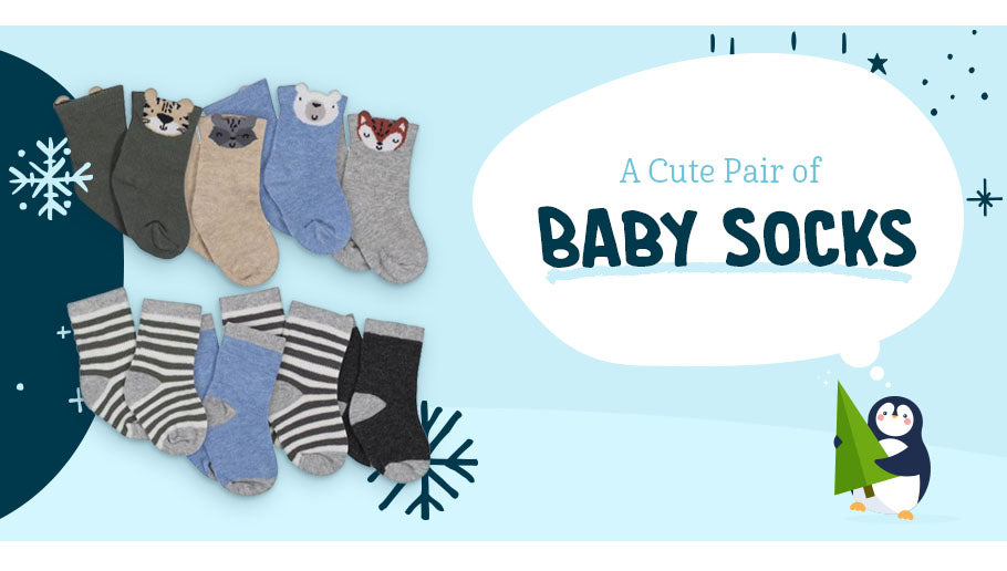 a cute pair of baby socks