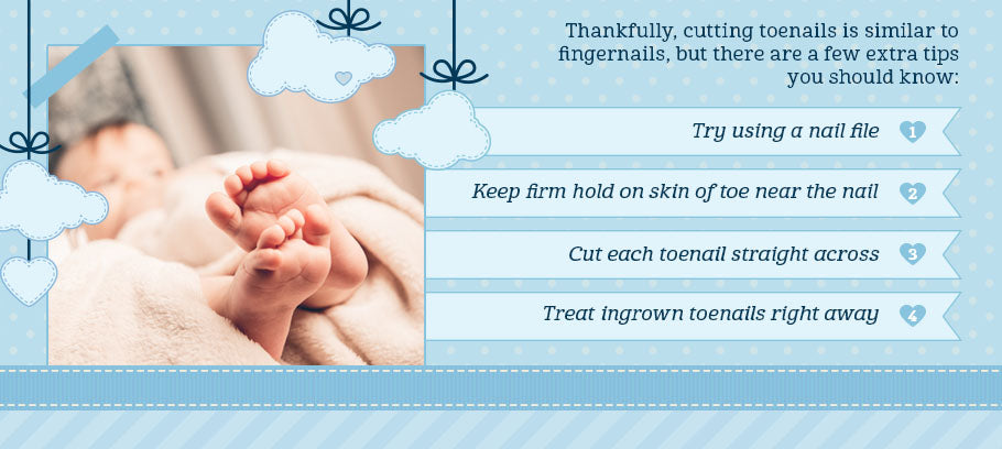 tips for cutting baby nails