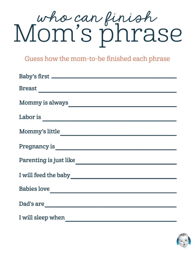 Printable Baby Shower Games And Answers Free Printable Baby Shower