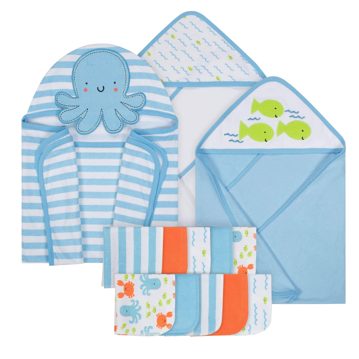 baby boy towels and washcloths