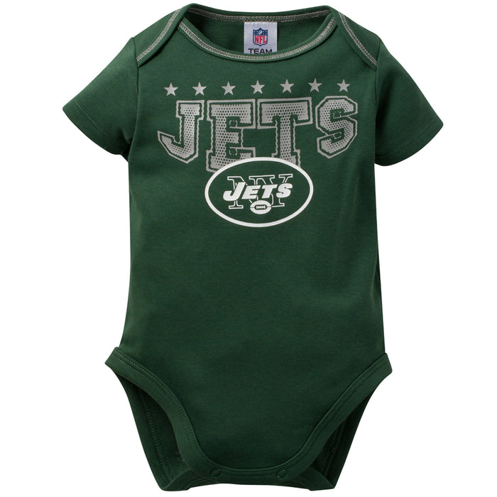 New York Jets Baby Boy 3-Pack Short Sleeve Bodysuits – Gerber Childrenswear