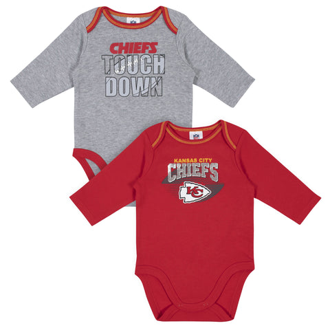 Chiefs Baby Fan Pigskin Onesie – babyfans