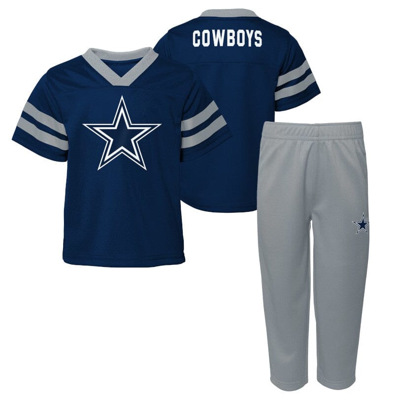 Girls Dallas Cowboys Cheerleader Dress, Baby Girls Football Game Day D –  Needles Knots n Bows